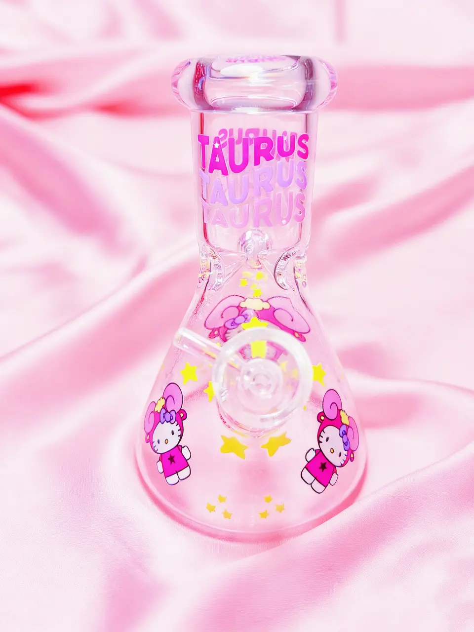 Hello Kitty Zodiac Astrology Beaker Glass Bong - Image 25