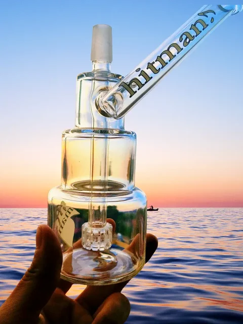Hitman Triple-Chamber Matrix Mini Bong