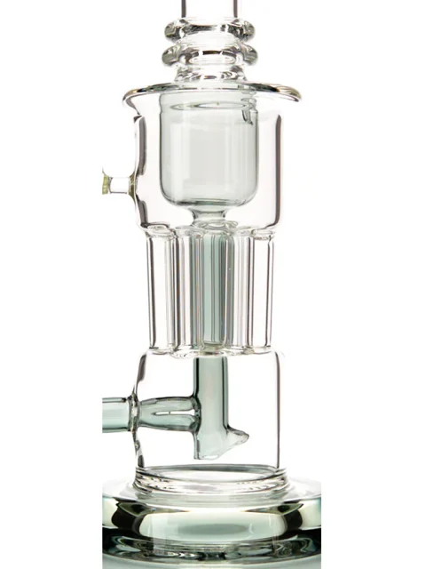9-inch Internal Pillar Recycler Glass Bong 9-inch Internal Pillar Recycler Glass Bong