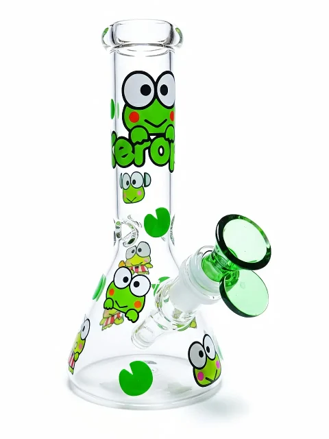 Keroppi Fresh Pond Beaker Glass Bong