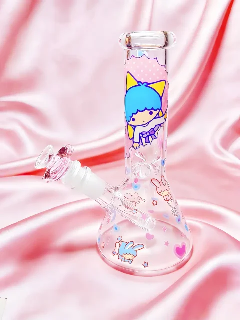 Little Twin Stars Dreamy Galaxy Beaker Glass Bong