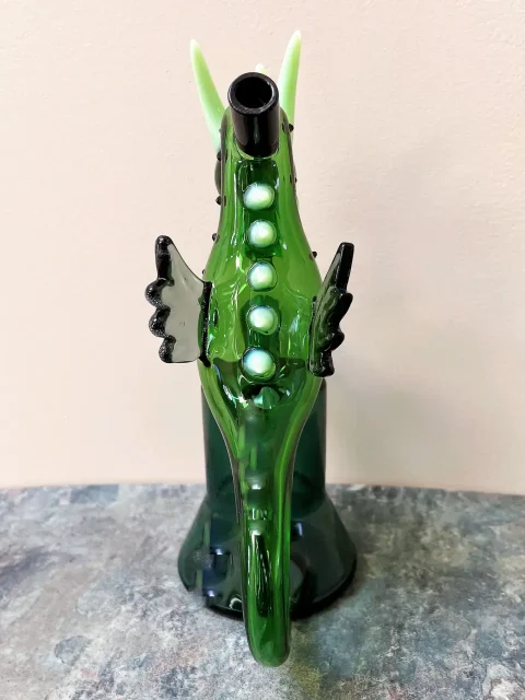 Mythical Green Dragon Glass Bong Mythical Green Dragon Glass Bong