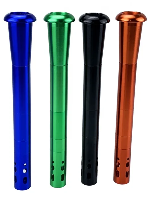 Universal 5-Piece Adjustable Metal Bong Downstem | 18mm to 14mm