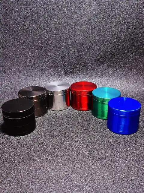 Classic Metallic Mini Herb Grinder | 3-Piece Portable Series