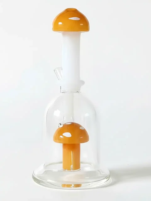 5.5-Inch Micro Yellow Mushroom Bong 5.5-Inch Micro Yellow Mushroom Bong