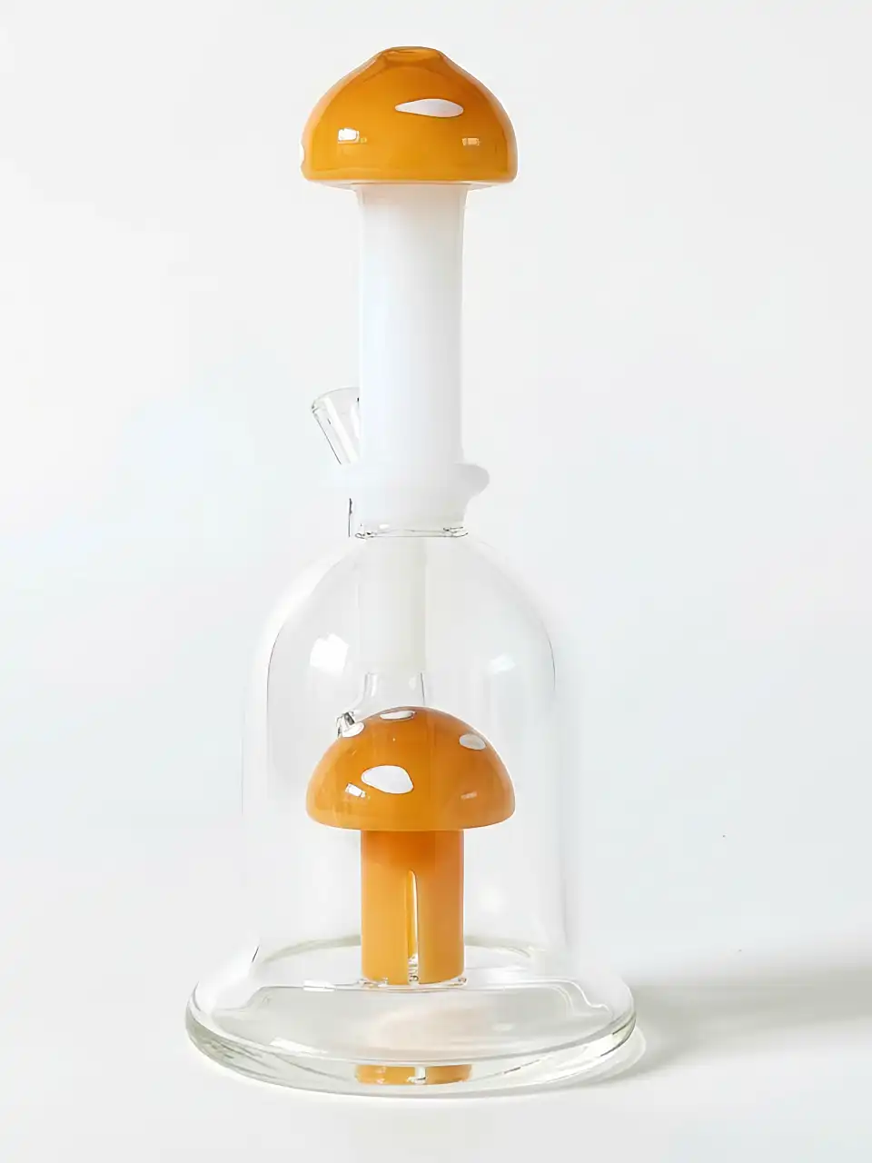 5.5-Inch Micro Yellow Mushroom Bong