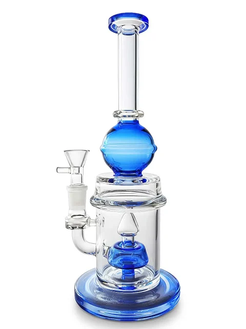 9-Inch Geometric Sphere Multi-Chamber Bong