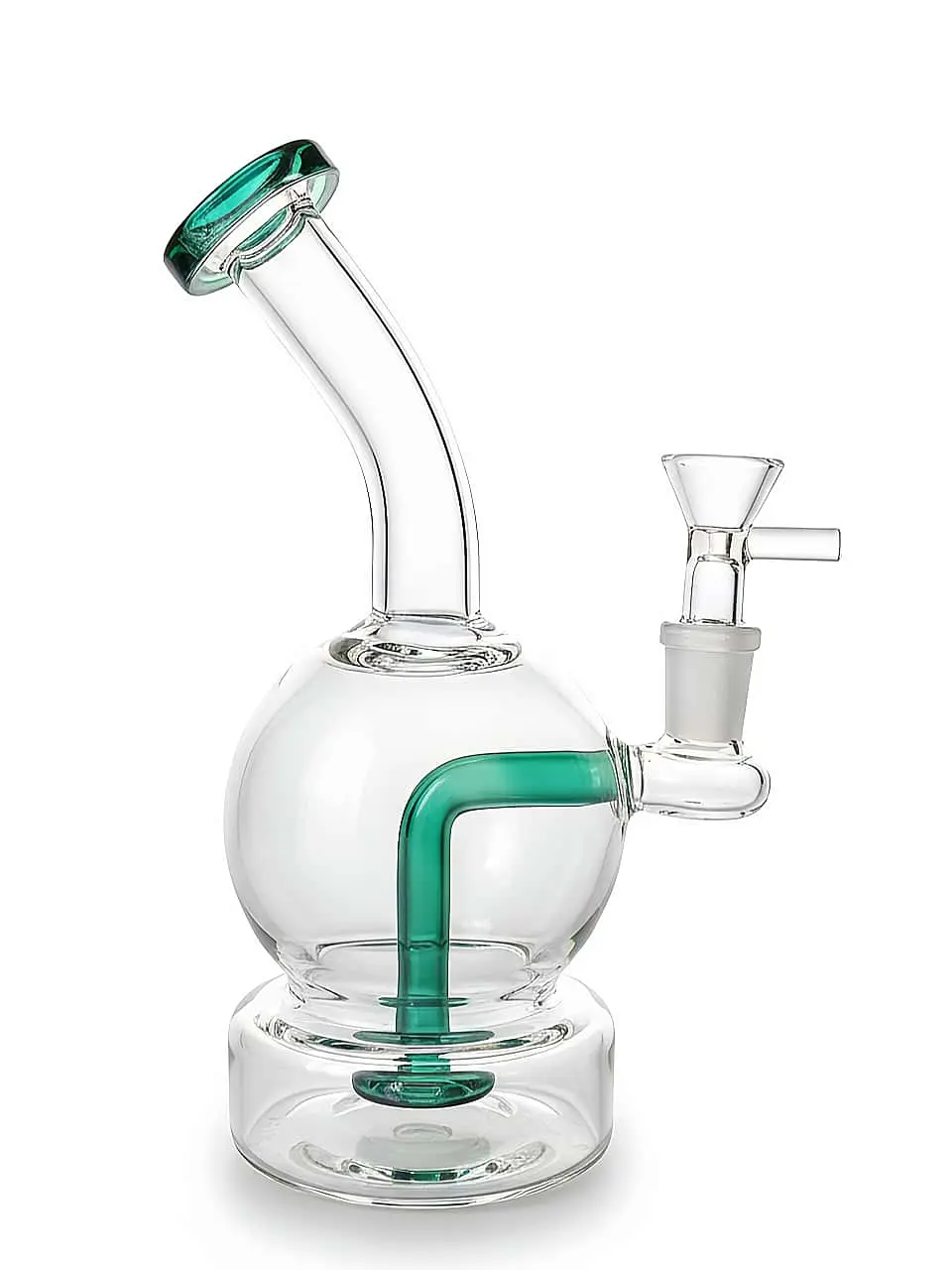 9-Inch Globe Orb Showerhead Bong | Multiple Colors