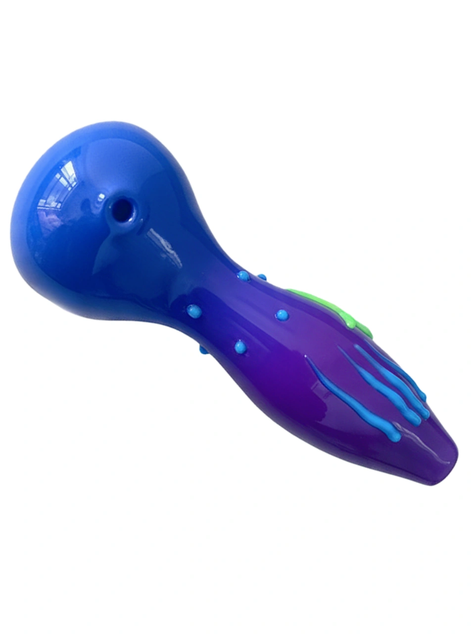 4.3-Inch Luminous Ocean Dream Glass Pipe - Image 3