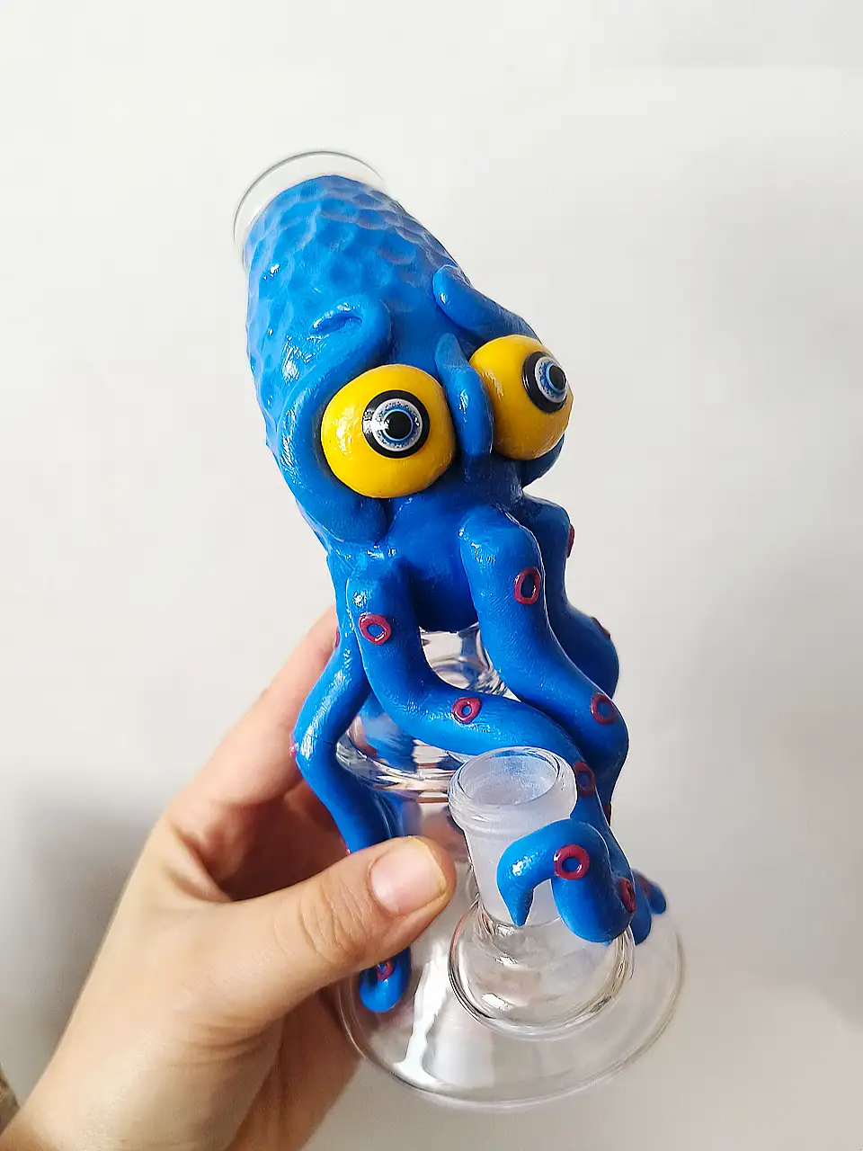 Deep Sea 3D Octopus Bong with Big Eyes