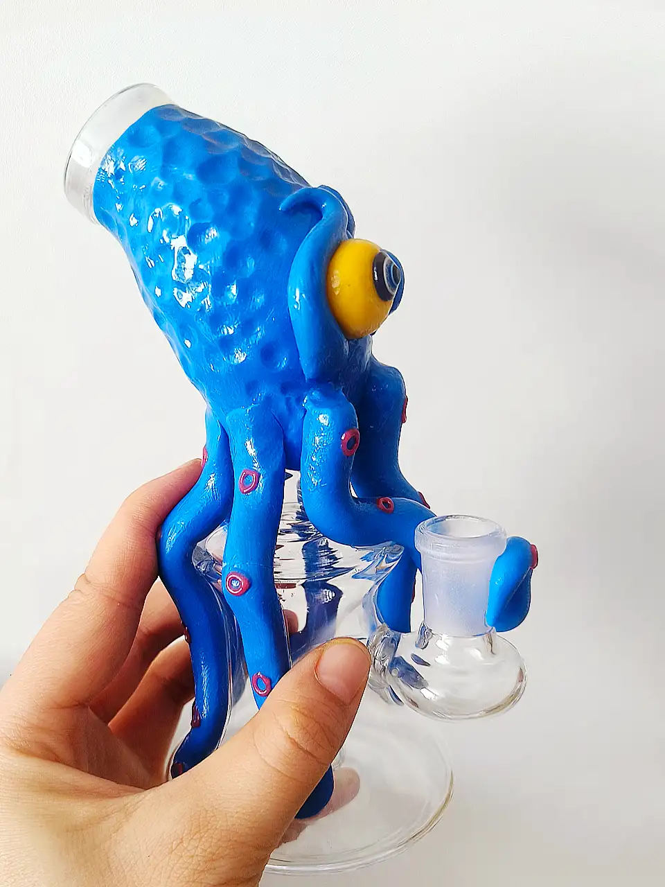 Deep Sea 3D Octopus Bong with Big Eyes
