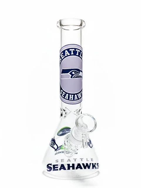 10-Inch Seattle Seahawks Super Bowl Glass Bong