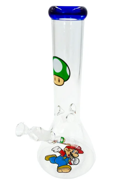 Level-Up Super Mario Beaker Glass Bong