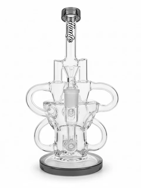 11-Inch Multi-Tube External Recycler Glass Bong