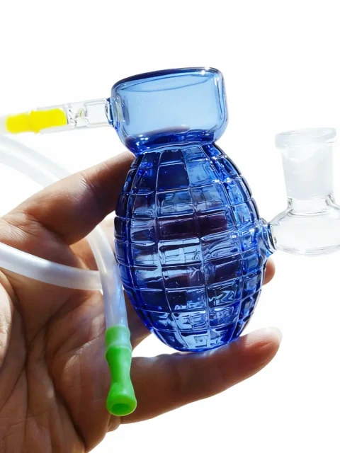 5-Inch Tactical Grenade Glass Bubbler 5-Inch Tactical Grenade Glass Bubbler