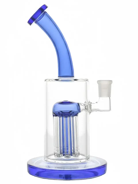 8.6-Inch Tree Perc Modern Glass Bong 8.6-Inch Tree Perc Modern Glass Bong