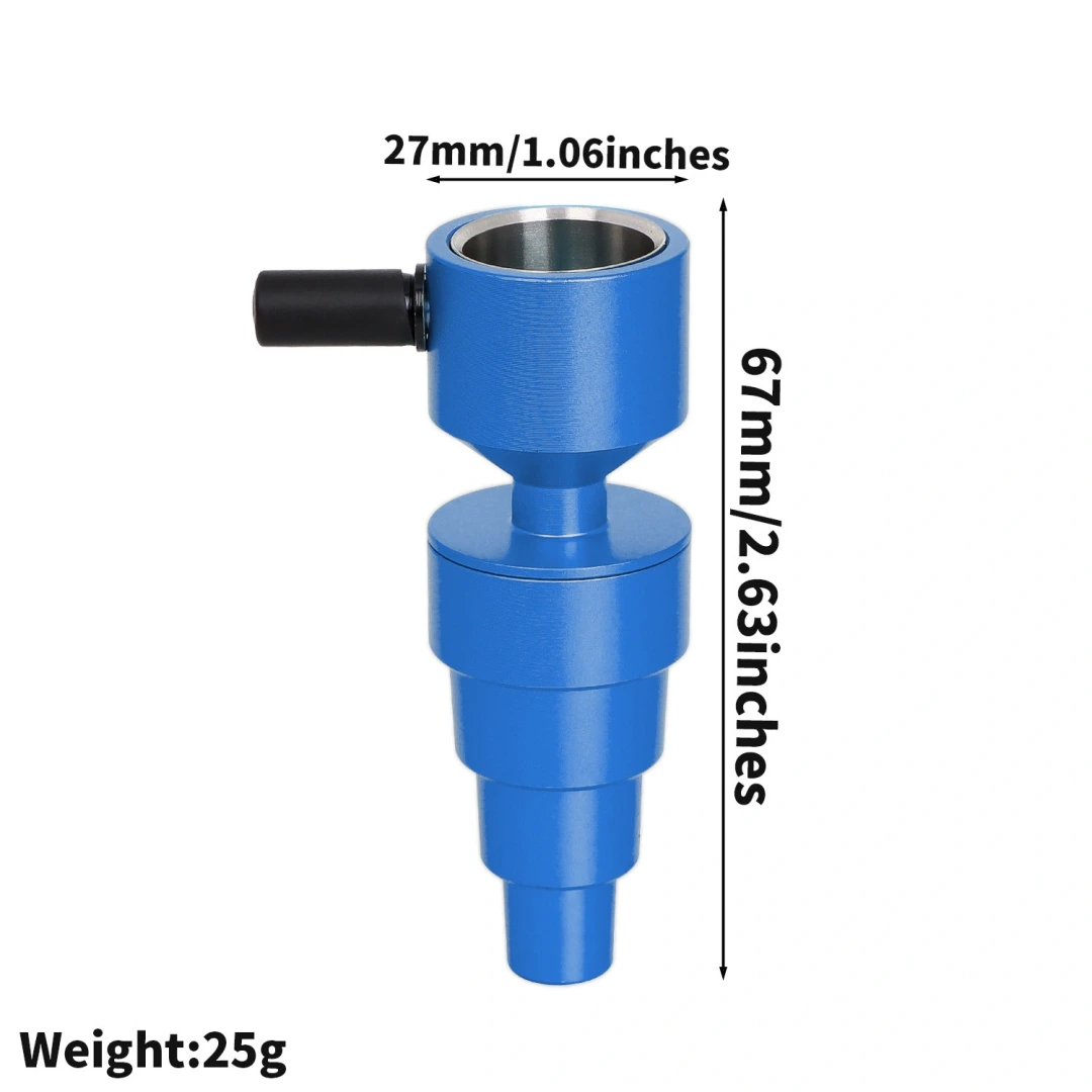 Universal Multi-Fit Metal Bong Bowl | 10mm, 14mm, 18mm, 28mm - Image 3