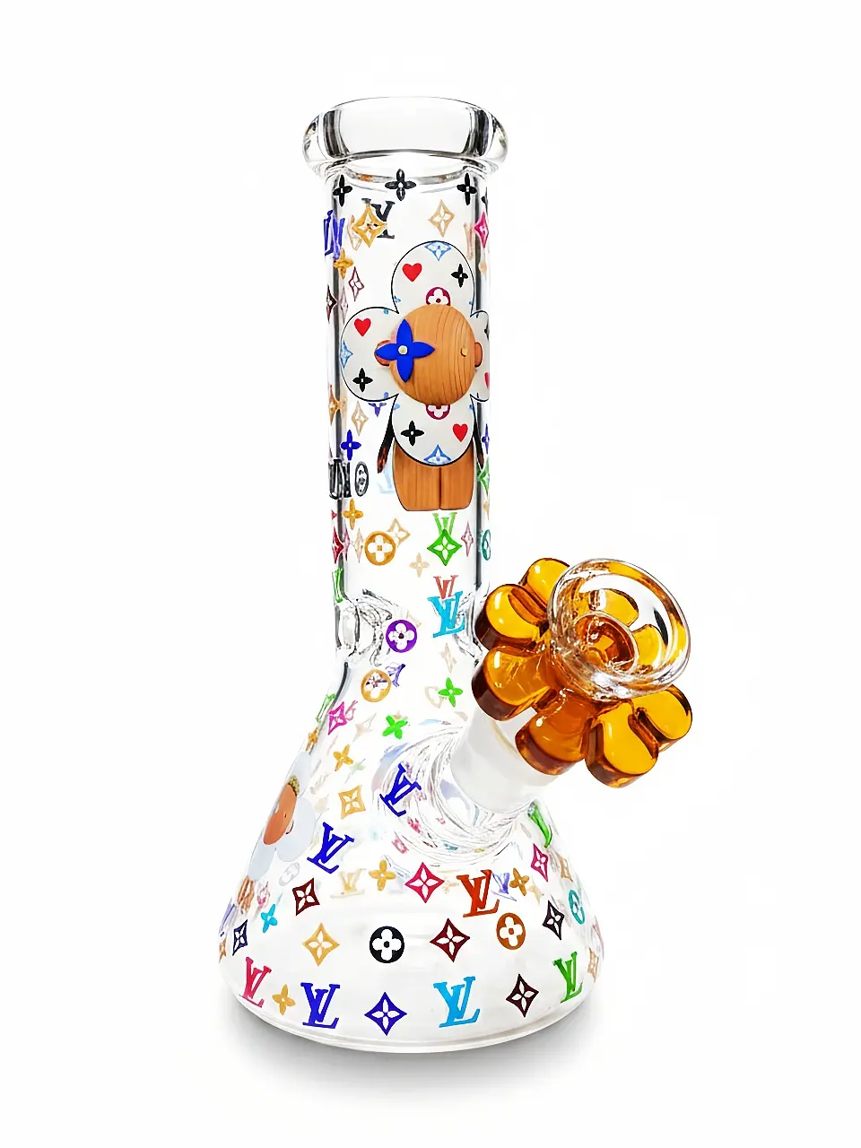 Vivienne Mascot Mini Beaker Glass Bong