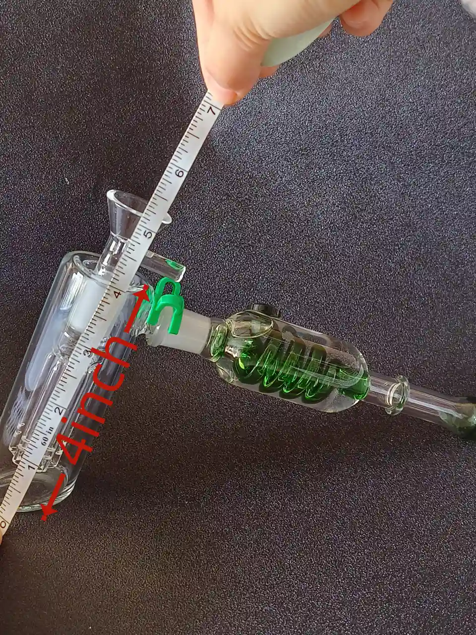 9-Inch Freeze Pipe Glycerin Hammer Bubbler - Image 7