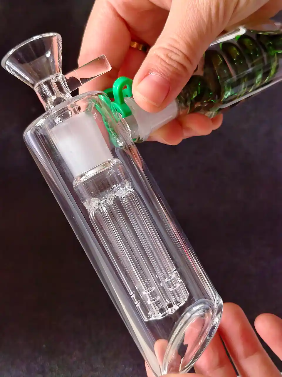 9-Inch Freeze Pipe Glycerin Hammer Bubbler - Image 3